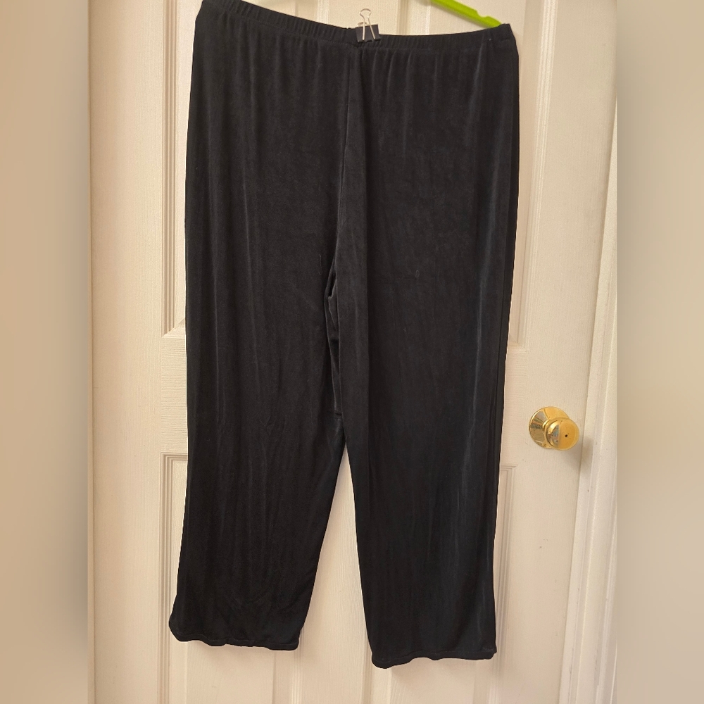 Black Travel Pants Do Not Wrinkle! XL